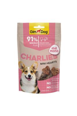 Gimdog Charlies The Mono Mini Hearts Domuz Etli Köpek Ödülü 70Gr - 1