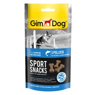 Gimdog Sportsnacks Balık l-Carnitine İçerikli Köpek Eğitim Ödülü 60 Gr - 1