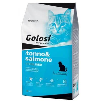 Golosi Ton Ve Somon Balıklı Kısırlaştırılmış Yetişkin Kedi Maması 7,5 Kg - 1