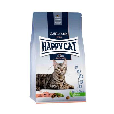 Happy Cat Culinary Atlantik Lachs Somon Balıklı Yetişkin Kedi Maması 4 KG - 1