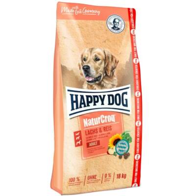 Happy Dog NaturCroq Somonlu Yetişkin Köpek Maması 18 KG - 1