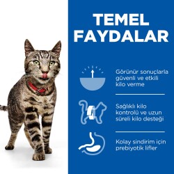 Hill's SCIENCE PLAN İdeal Kilo Yetişkin Tavuklu Kedi Maması 2.5 kg - 5