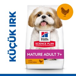 Hill's SCIENCE PLAN +7 Yaşlı Küçük ve Mini Irk Tavuklu Köpek Maması 1.5 kg - 1