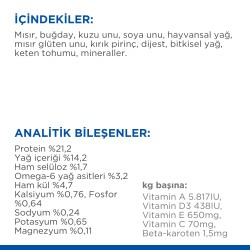 Hill's SCIENCE PLAN Yetişkin Orta Irk Kuzulu ve Pirinçli Köpek Maması 2.5 kg - 4