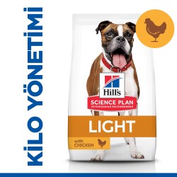 Hills Science Plan Adult Light Tavuklu Yetişkin Köpek Maması 14 Kg - 1