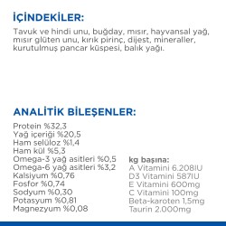 Hills Science Plan Adult Optimal Care Tavuklu Yetişkin Kedi Maması 13 Kg (+2 Kg Hediyeli) - 4