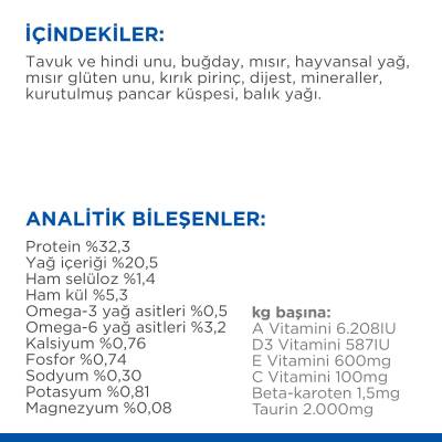 Hills Science Plan Adult Optimal Care Tavuklu Yetişkin Kedi Maması 10 Kg - 4