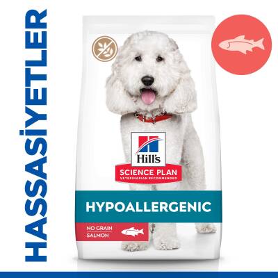 Hill's SCIENCE PLAN Hipoalerjenik Yetişkin Orta Irk Somonlu Köpek Maması 10+2 kg - 1