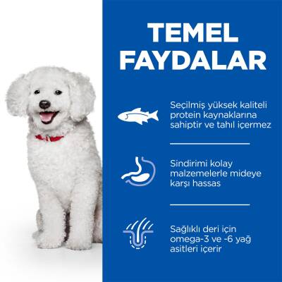 Hill's SCIENCE PLAN Hipoalerjenik Yetişkin Küçük ve Mini Irk Somonlu Köpek Maması 1.5 kg - 4