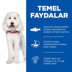 Hill's SCIENCE PLAN Hypoallergenic Yetişkin Orta Irk Somonlu Köpek Maması 2,5kg - 3