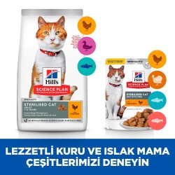 Hill's SCIENCE PLAN Kısırlaştırılmış Alabalıklı Kedi Pouch 85gr - 5