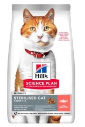 Hill's SCIENCE PLAN Kısırlaştırılmış Yetişkin Somonlu Kedi Maması 13+2kg - 1