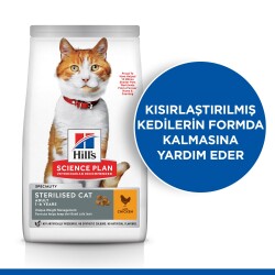 Hill's SCIENCE PLAN Kısırlaştırılmış Yetişkin Tavuklu Kedi Maması 8+2 kg - 4