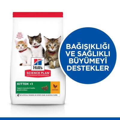 Hills Science Plan Kitten Tavuklu Yavru Kedi Maması 1.5 KG - 2