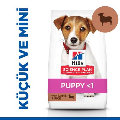 Hill's SCIENCE PLAN Küçük Irk Kuzulu & Pirinçli Yavru Köpek Maması 1,5 kg - 1