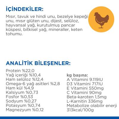 Hill's SCIENCE PLAN Light Yetişkin Orta Irk Tavuklu Köpek Maması 2.5kg - 5