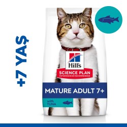 Hill's SCIENCE PLAN +7 Yaşlı Ton Balıklı Kedi Maması 1.5 kg - 1