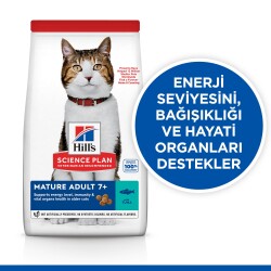 Hill's SCIENCE PLAN +7 Yaşlı Ton Balıklı Kedi Maması 1.5 kg - 2