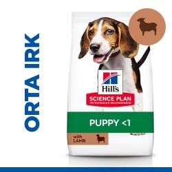 Hills Science Plan Puppy Kuzu Etli Yavru Köpek Maması 12 Kg (+2 Kg Hediyeli) - 1