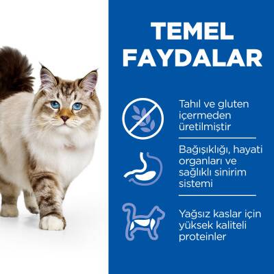 Hill's SCIENCE PLAN Tahılsız Yetişkin Tavuklu Kedi Maması 1.5 kg - 2