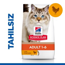 Hill's SCIENCE PLAN Tahılsız Yetişkin Tavuklu Kedi Maması 1.5 kg - 1