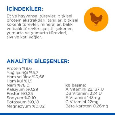 Hills Science Plan Tavuklu Konserve Yavru Kedi Maması 85 gr X 12 - 5