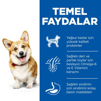 Hill's SCIENCE PLAN Tavuklu Küçük Ve Mini Irk Yetişkin Köpek Maması 3kg - 4