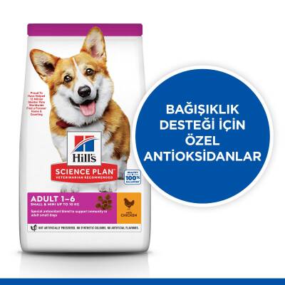 Hills Science Plan Tavuklu Küçük & Minyatür Irk Yetişkin Köpek Maması 3 Kg - 2