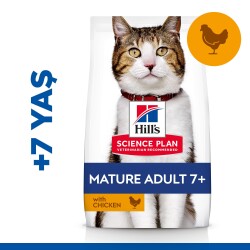 Hills Science Plan Tavuklu Yaşlı Kedi Maması 1,5 Kg - 1