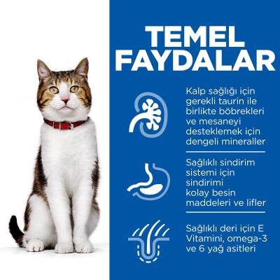 Hill's SCIENCE PLAN +7 Yaşlı Tavuklu Kedi Maması 1.5kg - 3