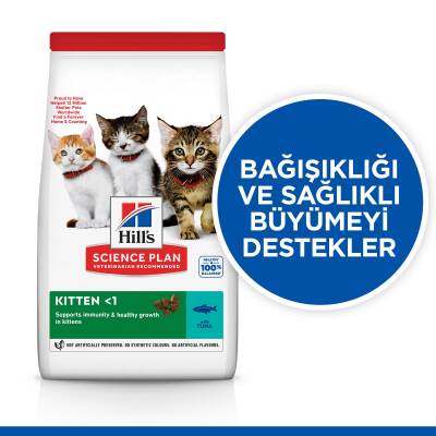 Hill's SCIENCE PLAN Ton Balıklı Yavru Kedi Maması 1.5 kg - 2