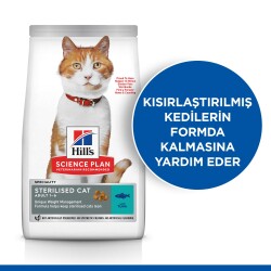 Hill's SCIENCE PLAN Ton Balıklı Kısırlaştırılmış Yetişkin Kedi Maması 13+2 kg - 2