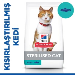 Hill's SCIENCE PLAN Ton Balıklı Kısırlaştırılmış Yetişkin Kedi Maması 13+2 kg - 1