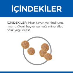 Hill's SCIENCE PLAN Üriner Sağlık +1 Yetişkin Tavuklu Kedi Maması 1.5 kg - 5