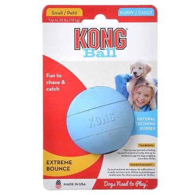 Kong Yavru Köpek Delikli Top S 6,5cm - 1