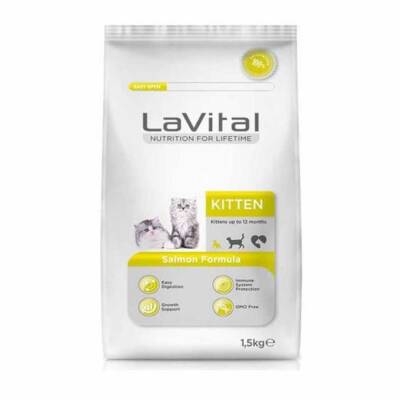 La Vital Kitten Somonlu Yavru Kedi Maması 1.5 KG - 1