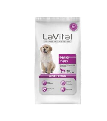 La Vital Maxi Puppy Kuzu Etli Büyük Irk Yavru Köpek Maması 3 KG - 1