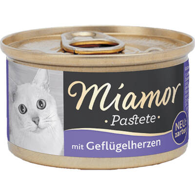 Miamor Pastete Yürekli Kedi Konservesi 85 G - 1