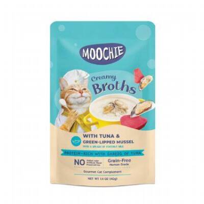 Moochie Ton Balıklı Midyeli Kedi Çorbası 40 Gr - 1