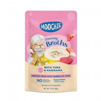 Moochie Ton Balıklı Ve Yengeçli Kedi Çorbası 40 Gr - 1