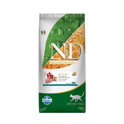 N&D Düşük Tahıllı HiN&Dili Kısırlaştırılmış Yetişkin Kedi Maması 10kg - 1