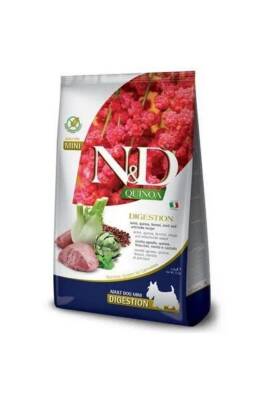 N&D Quinoa Digestion Küçük Irk Hassas Sindirim İçin Kuzu Etli Köpek Maması 2,5 Kg - 1