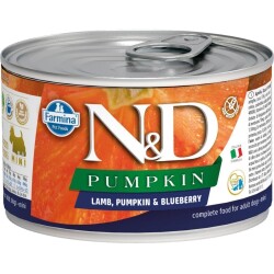 N&D Pumpkin Mini Balkabaklı Kuzu Etli Ve Yaban Mersini Yetişkin Köpek Konservesi 140 Gr - 2