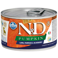 N&D Pumpkin Puppy Mini Balkabaklı Kuzu Etli Ve Yaban Mersini Yavru Köpek Konservesi 140 Gr - 2