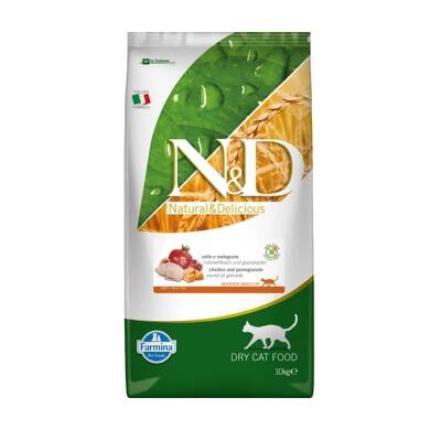 N&D Pumpkin Tahılsız Bıldırcın Etli Bal Kabaklı ve Narlı Kısırlaştırılmış Kedi Maması 10 Kg - 2