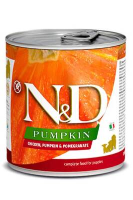 N&D Pumpkin Tavuklu Yavru Köpek Konservesi 285 Gr - 1