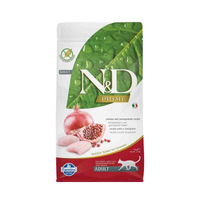 N&D Tahılsız Tavuklu Narlı Yetişkin Kedi Maması 1.5 Kg - 1