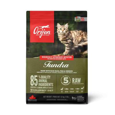 Orijen Tundra Kedi Maması 1,8kg - Tüm ırk ve yaşam evreleri için - 1