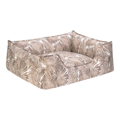 Pet Comfort Alpha Açık Kahverengi-Beyaz Köpek Yatağı M 80x65cm - 2