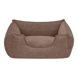 Pet Comfort Alpha Açık Kahverengi Kedi ve Köpek Yatağı S 60x50cm - 1